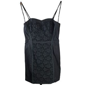 Marineblu Elegant Black Dress